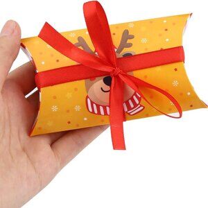 Christmas Pillow Boxes Set of 10